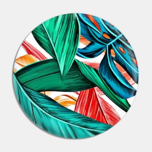 Fibers digital Art Pin