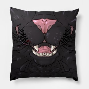 Black Cat (with Pink Nose) Mask Pillow