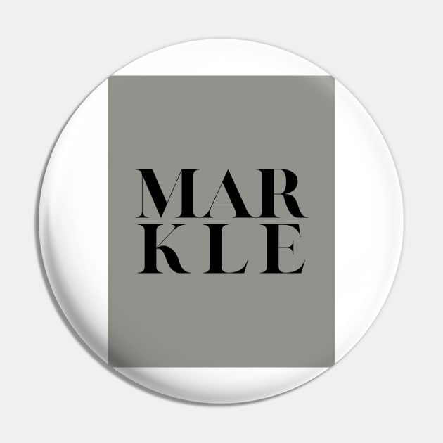 Markle Print Design Pin by S0CalStudios