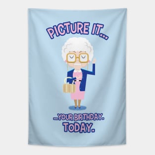 Sofia Petrillo from the Golden Girls TV Show Tapestry