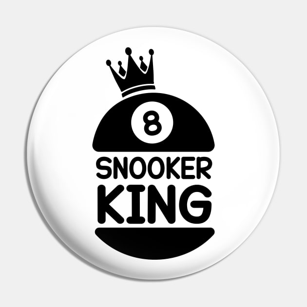 Snooker King billiard player Pin by Adrian's Outline