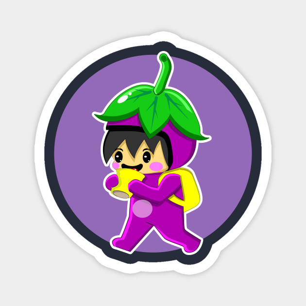 cute and funny eggplant cartoon character - Eggplant Lover - Magnet | TeePublic cute and funny eggplant cartoon character - Eggplant Lover - Magnet | TeePublic