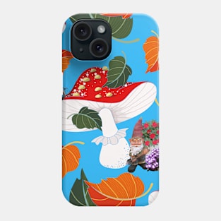 mushroom gnome cottagecore Phone Case