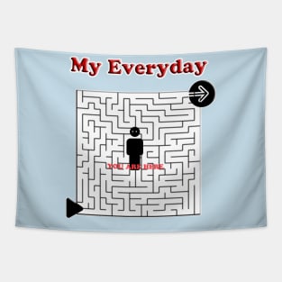 My Life Maze Tapestry