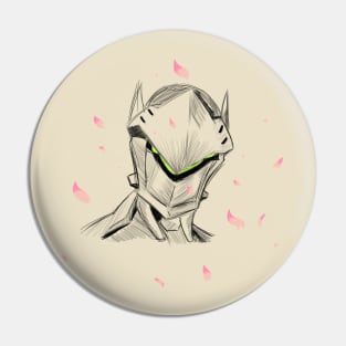 cyborg ninja Pin