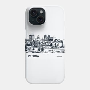 Peoria Illinois Phone Case