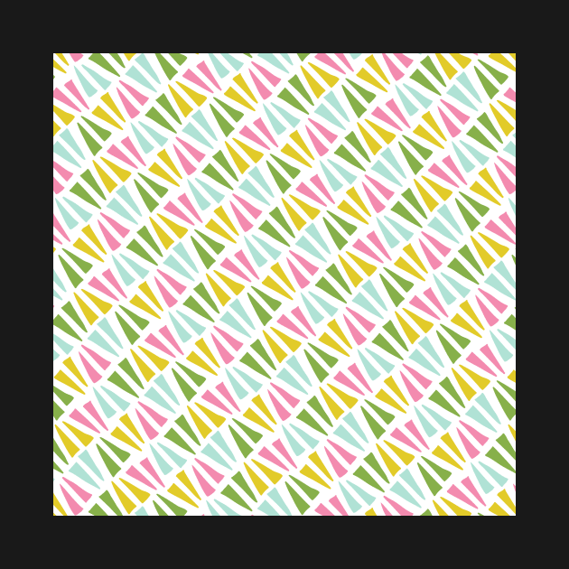 Spring Triangle Pattern by greenoriginals