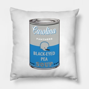 Carolina Panthers Soup Can Pillow