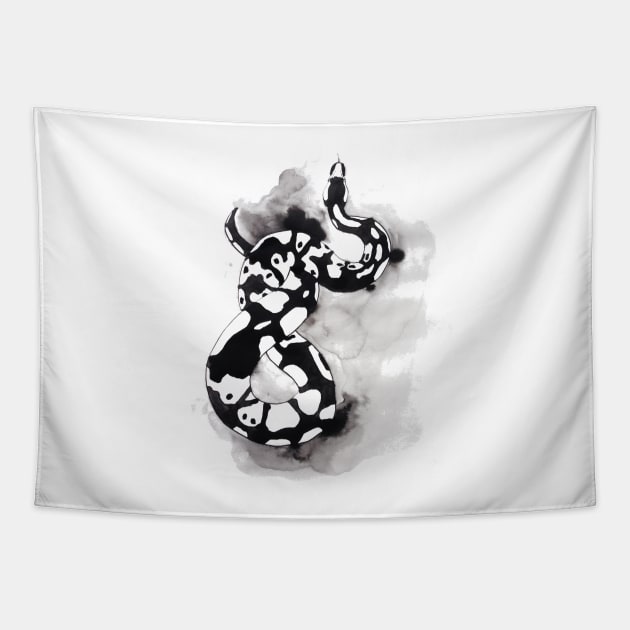 Ball Python Beauty Tapestry by Ciarabarsotti