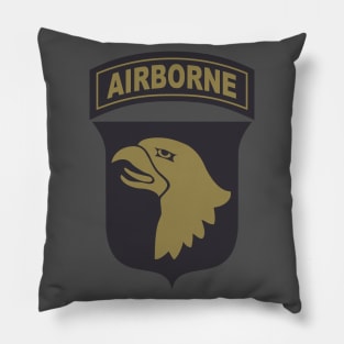 101st Airborne Division Patch (subdued) Pillow