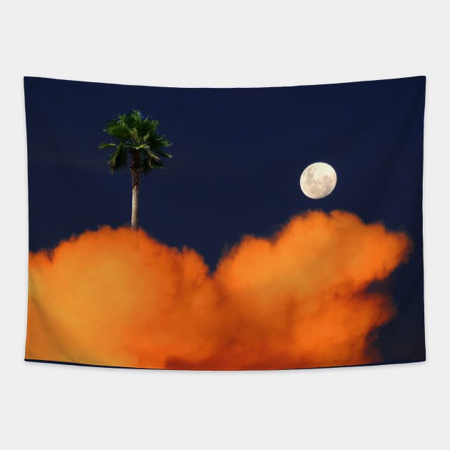 Not a normal sky Tapestry by Vintage Dream