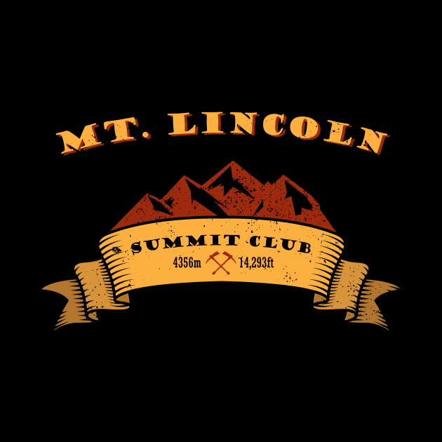 Mount Lincoln Summit Club Mountaineer Gift by Dolde08