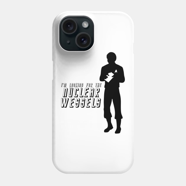 Nuclear Wessels Phone Case by Randomart