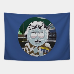 South Park - Frozen Randy Marsh - Blockbuster Tapestry