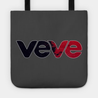 VeVe Logo Black, White & Red HQ Series Style Tote