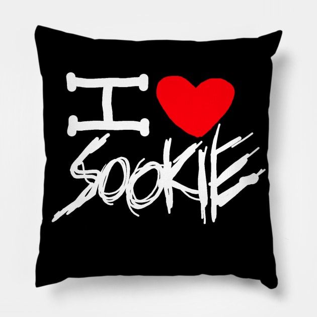 SOOKIE ''I WUV YOU'' Pillow by KVLI3N