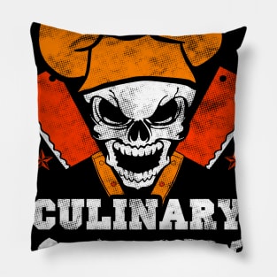 Culinary gangster Pillow