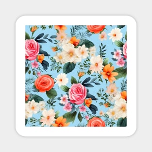 Wedding Flowers Pattern 12 Magnet