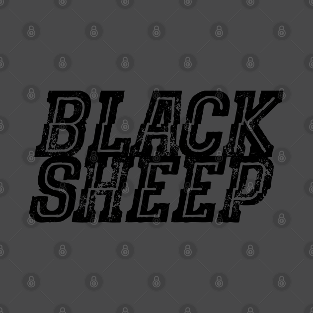 Discover Black Sheep Retro - Black Sheep - T-Shirt