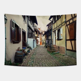 Eguisheim village Alsace Tapestry