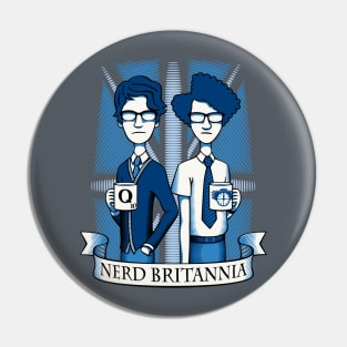 Nerd Britannia Pin