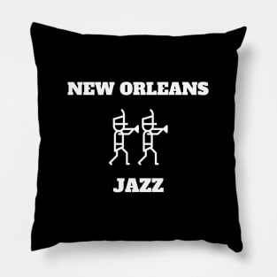 New Orleans jazz Pillow