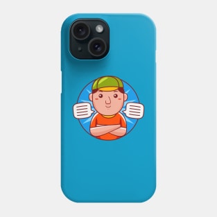 Graphic Designer Man Phone Case