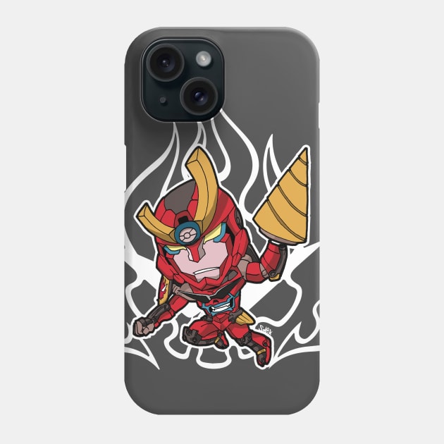 Gurren Lagann Deformed Phone Case by Yexart