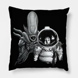 In Space No One Can Hear Your Laughs Pillow