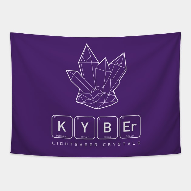 Kyber Crystals (v1) Tapestry by sebisghosts