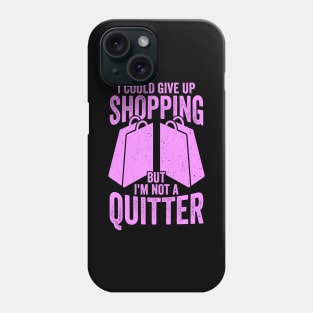 Funny Shopping Lover Shopper Gift Phone Case