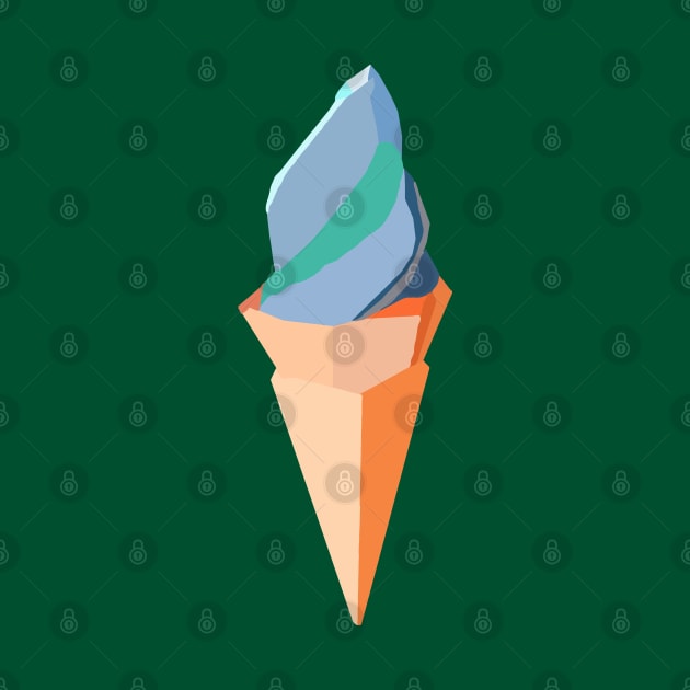 Origami Ice Cream by Manitarka