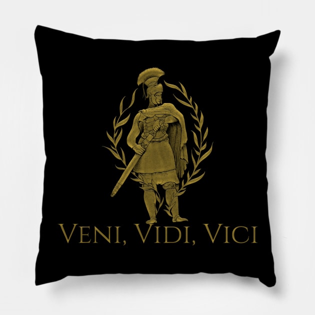 Veni Vidi Vici Pillow by Styr Designs