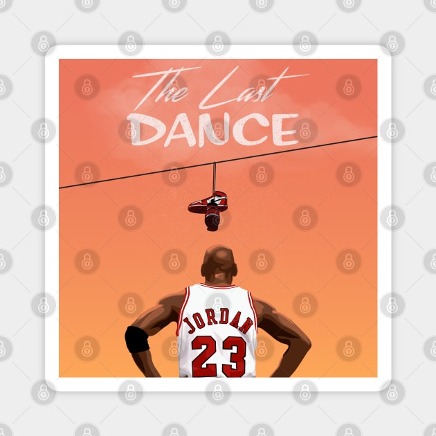 Michael Jordan - The Last Dance Poster Magnet by midaillustrator