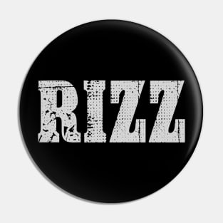 Rizz TShirt Pin