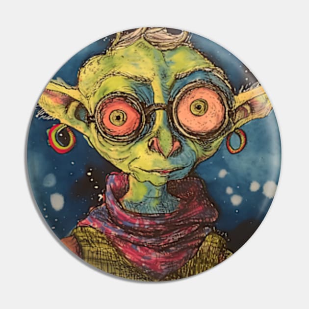 Goblincore Pin by peculiarbutcute
