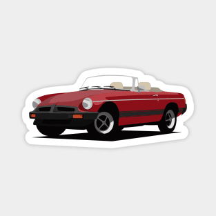 MGB Roadster Magnet