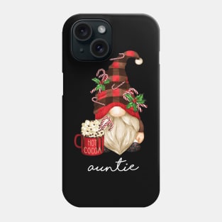 Auntie Gnome Hot Cocoa Family Matching Merry Christmas Phone Case