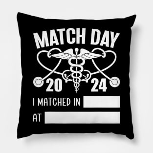 Match Day 2024 Future Doctor Physician Residency Fill In Pillow