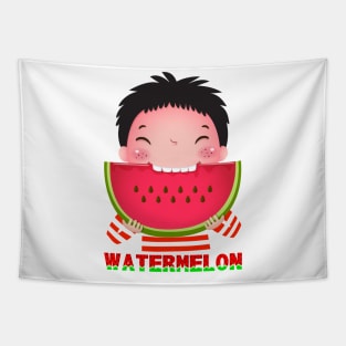 summer with watermelon Tapestry