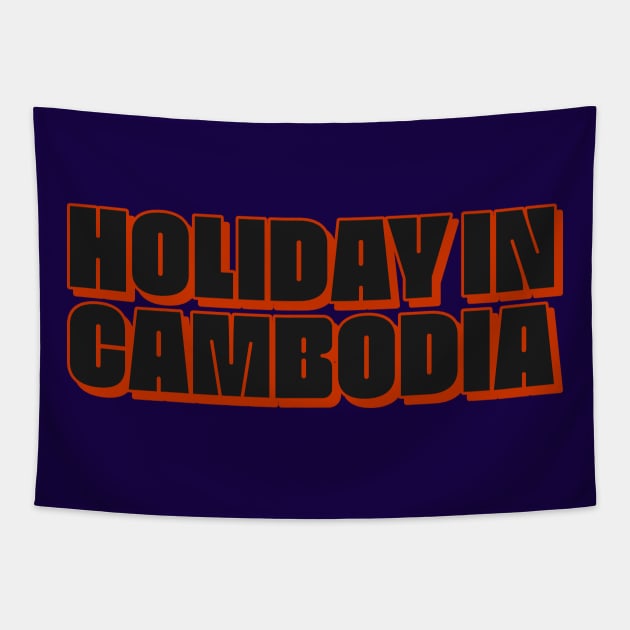 Holiday Inn Cambodia Tapestry by Th3Caser.Shop