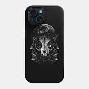 Skull Cat Phone Case