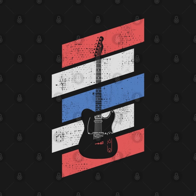 Retro Vintage T-Style Electric Guitar by nightsworthy