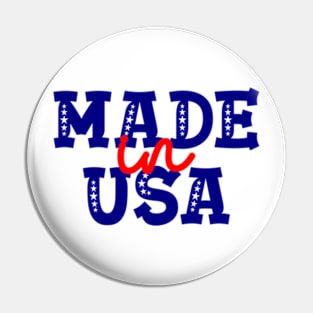 Made in USA Pin