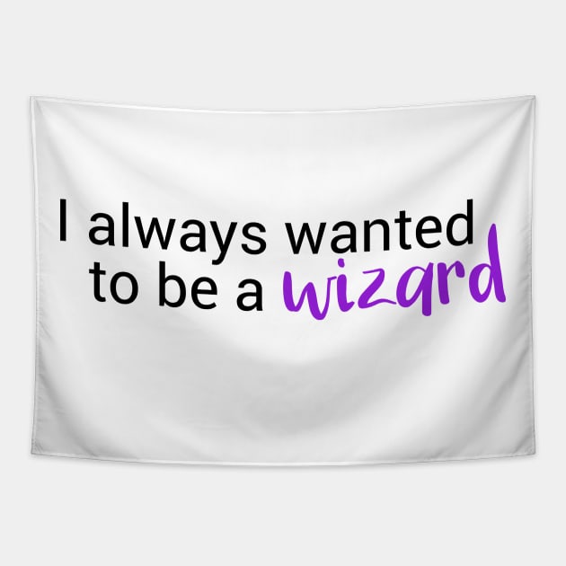 Character class: Wizard (White) Tapestry by Fairytale Tees