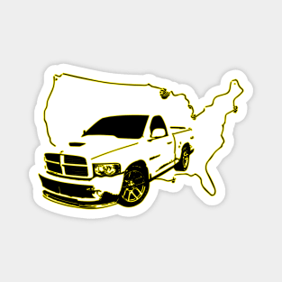 SRT10 single cab pickup truck Magnet