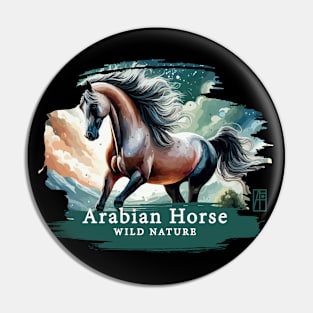 Arabian Horse - WILD NATURE - HORSE -7 Pin