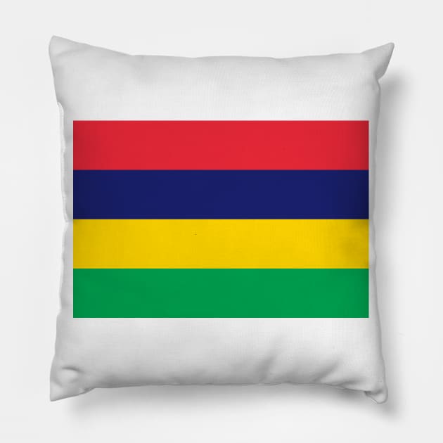 Flag of Mauritius Pillow by COUNTRY FLAGS