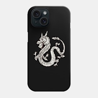 Hand Drawn Traditional Chinese Dragon Phone Case