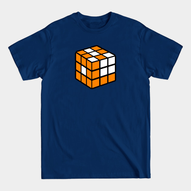 Discover Orange And White Rubik's - 1 - Tennessee - T-Shirt